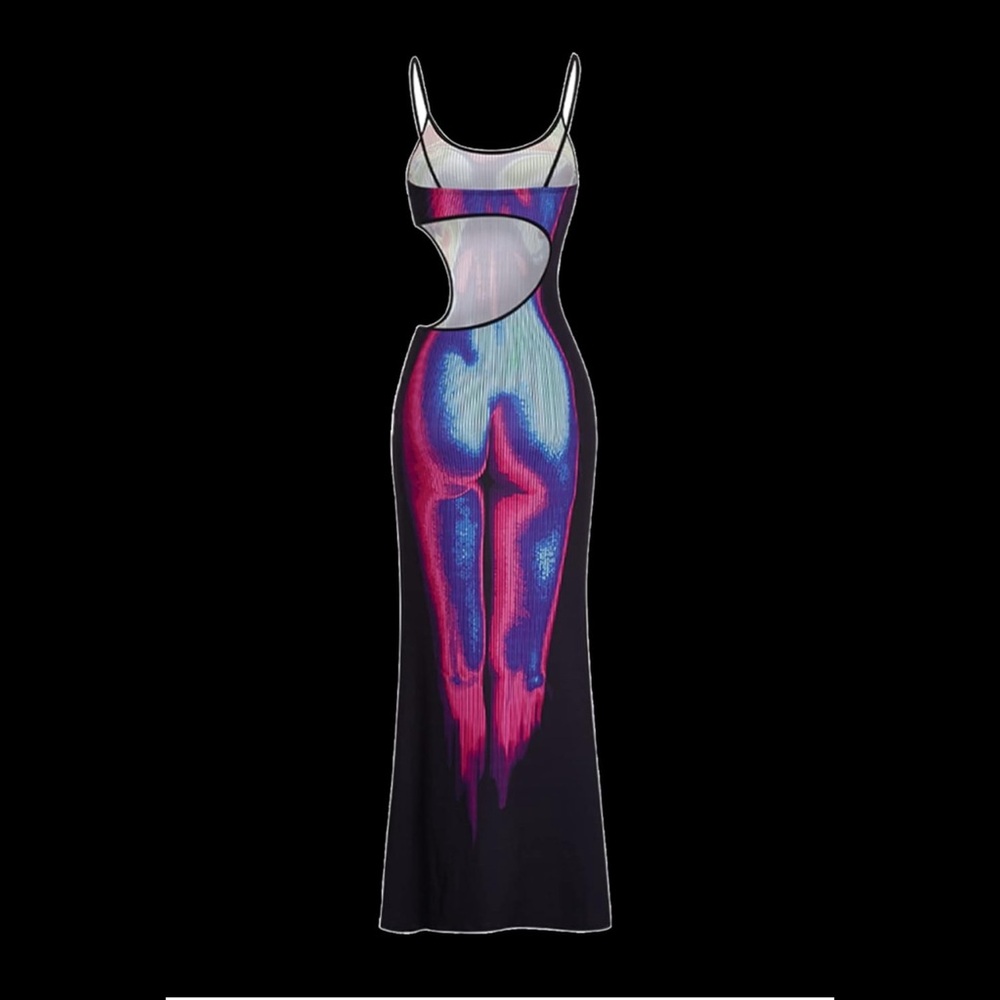 STRAPLESS MAXI DRESS - Picture 2 of 2